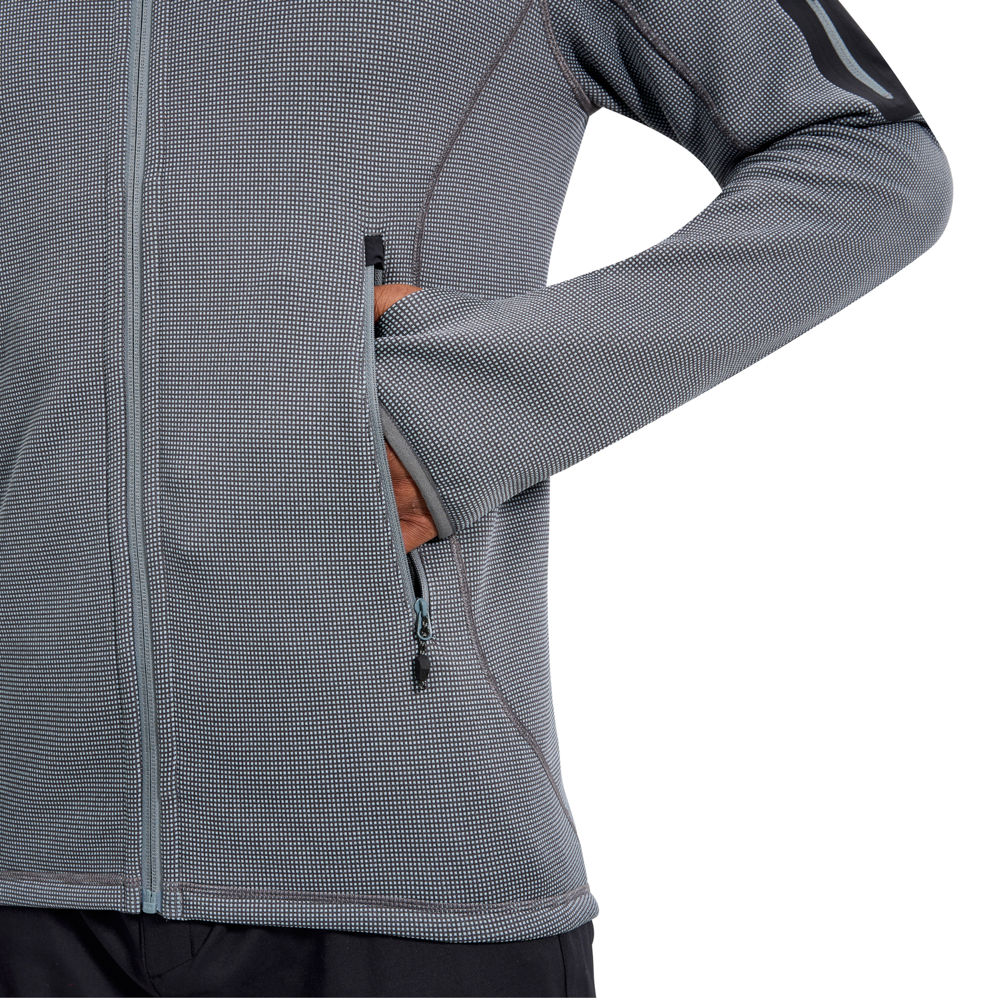 Berghaus Men's Pravitale Mountain 2.0 Hooded Full Zip Fleece (Granite/Cavern)