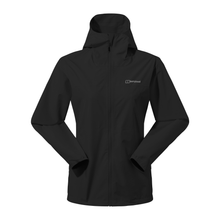 Load image into Gallery viewer, Berghaus Women's Deluge Pro 3.0 Waterproof Jacket (Jet Black)