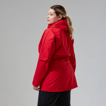 Load image into Gallery viewer, Berghaus Women&#39;s Deluge Pro Hydroshell Waterproof Jacket (Red)
