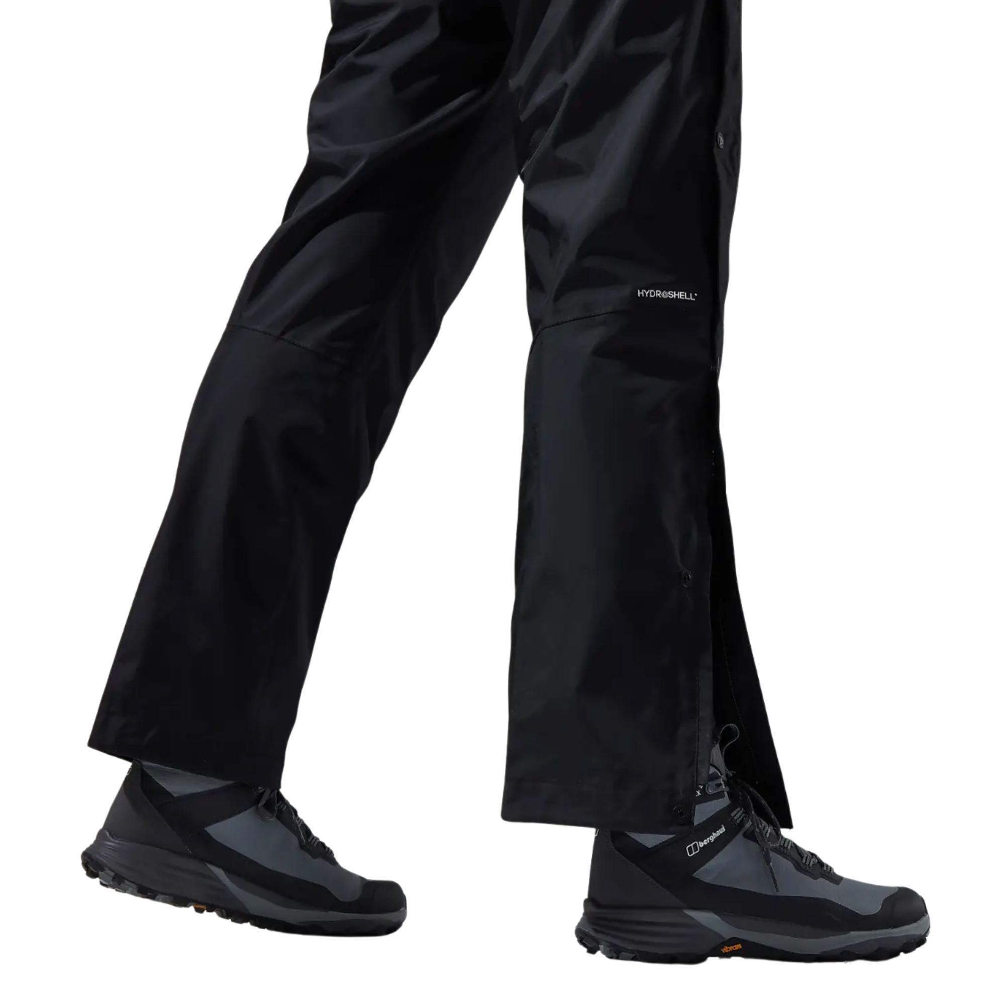 Berghaus Women's Deluge 2L Waterproof Over-Trousers (Black)