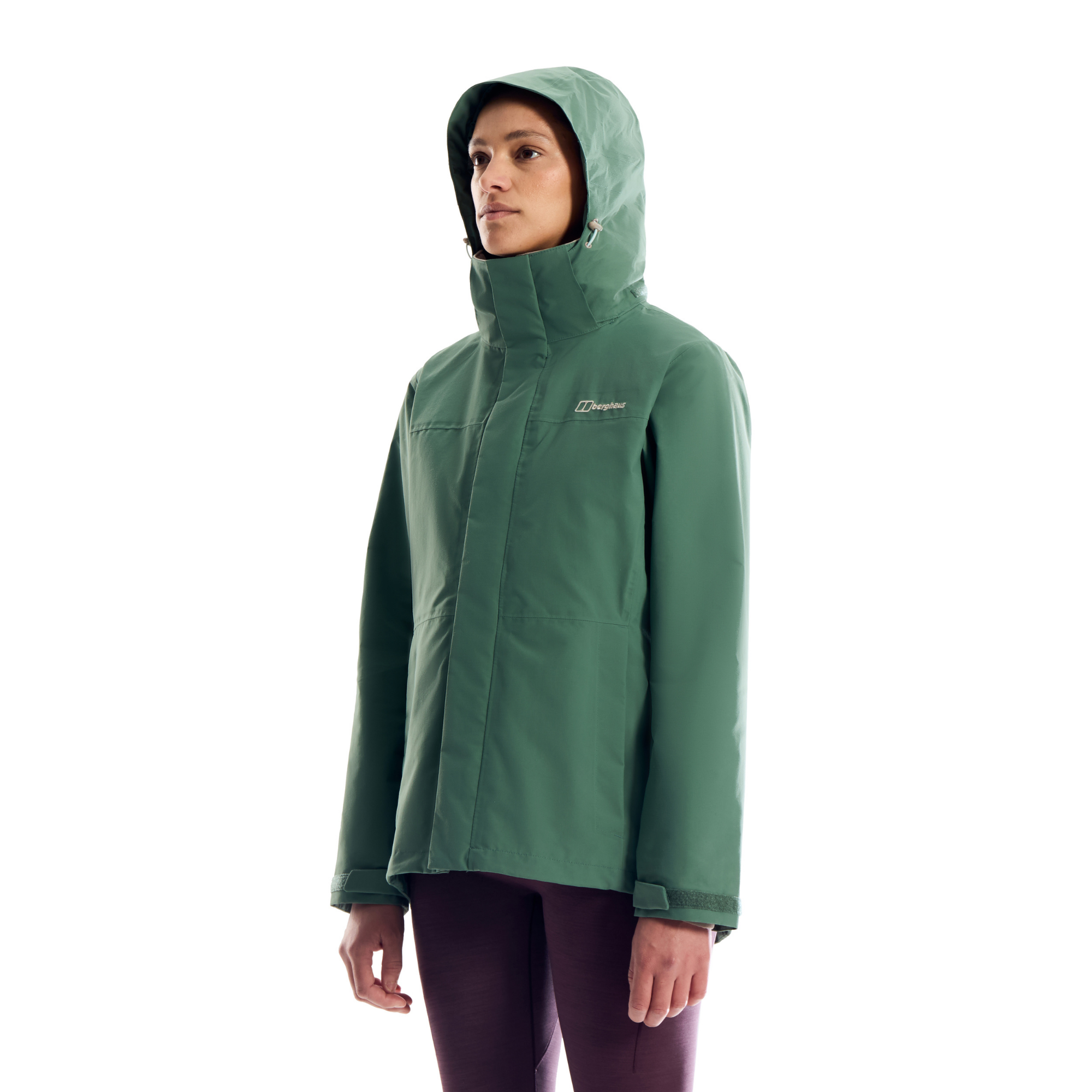 Berghaus Women's Hillwalker 2.0 Interactive 2L Gore-Tex Jacket Otherside Green 003 A002099