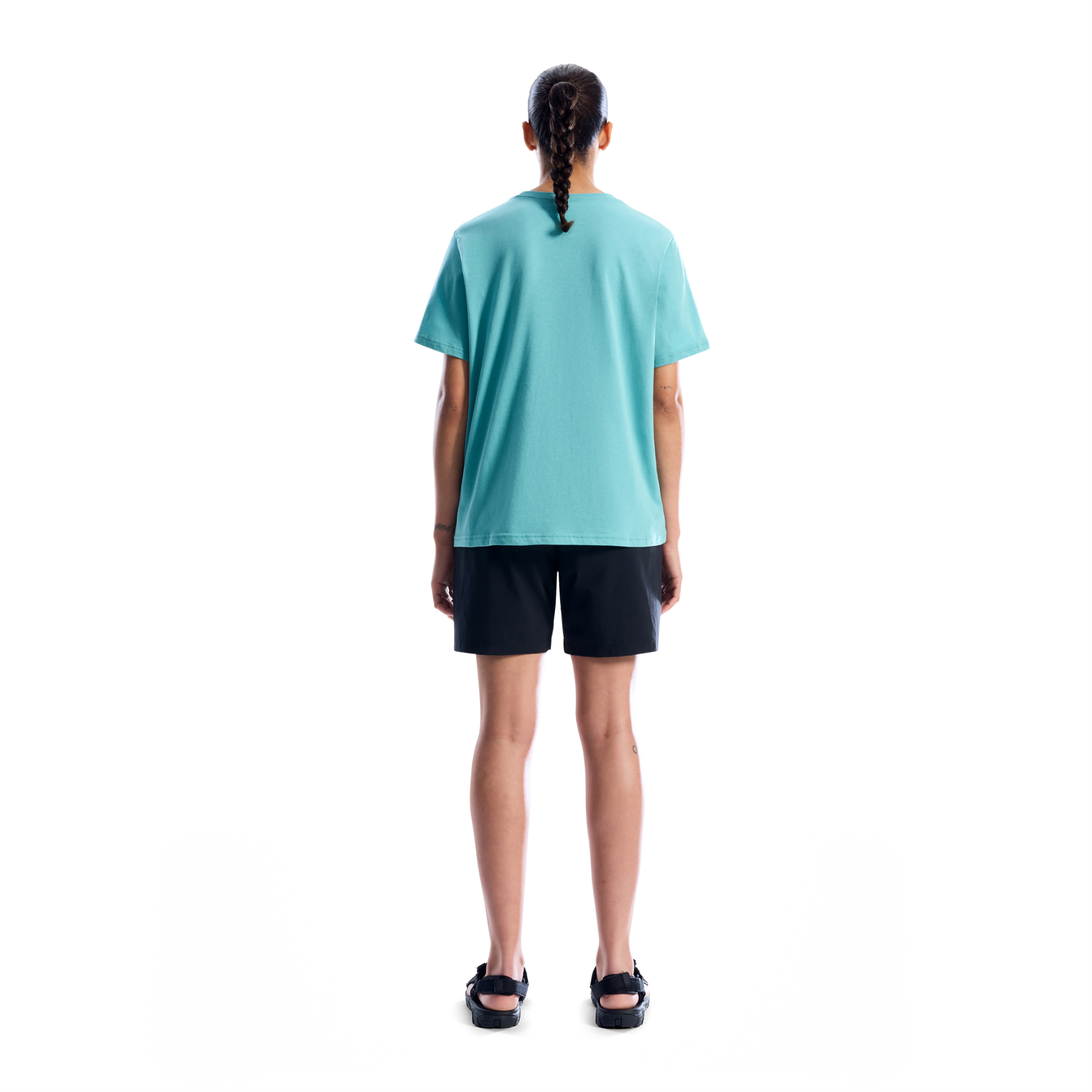 Berghaus Women's Mountainscape Essential Short Sleeve Tee (Calgary Blue)