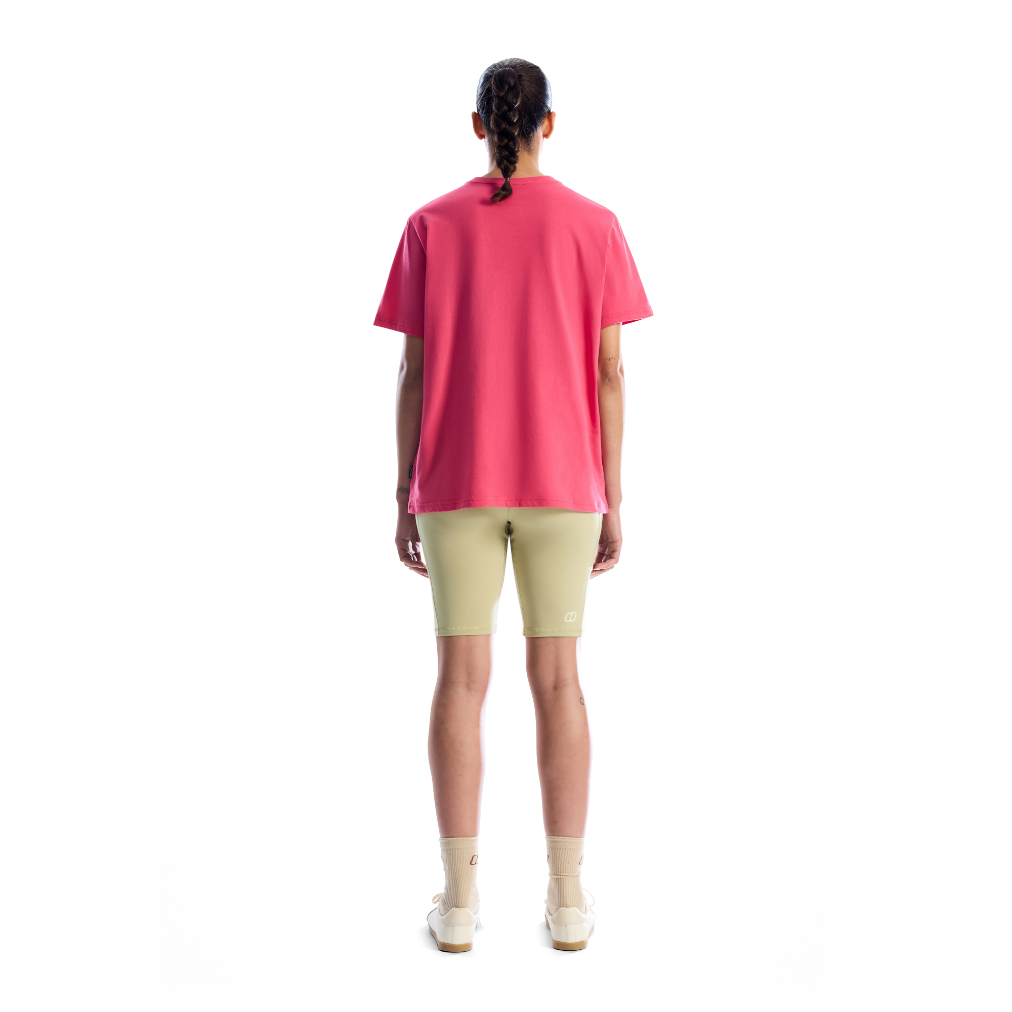 Berghaus Women's Mountainscape Essential Short Sleeve Tee (Roseberry)
