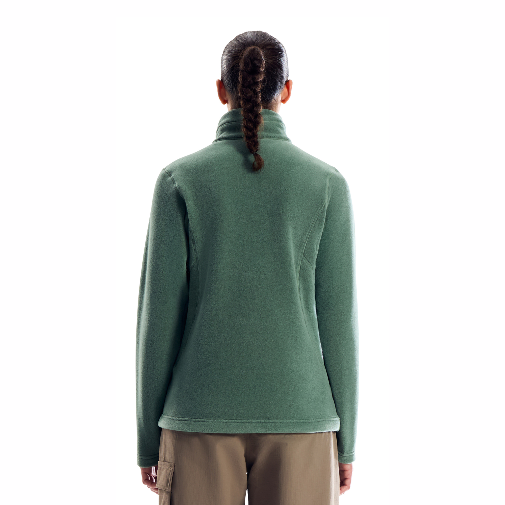 Berghaus Women's Prism Polartec Interactive Full Zip Fleece Jacket Otherside Green 005 22264