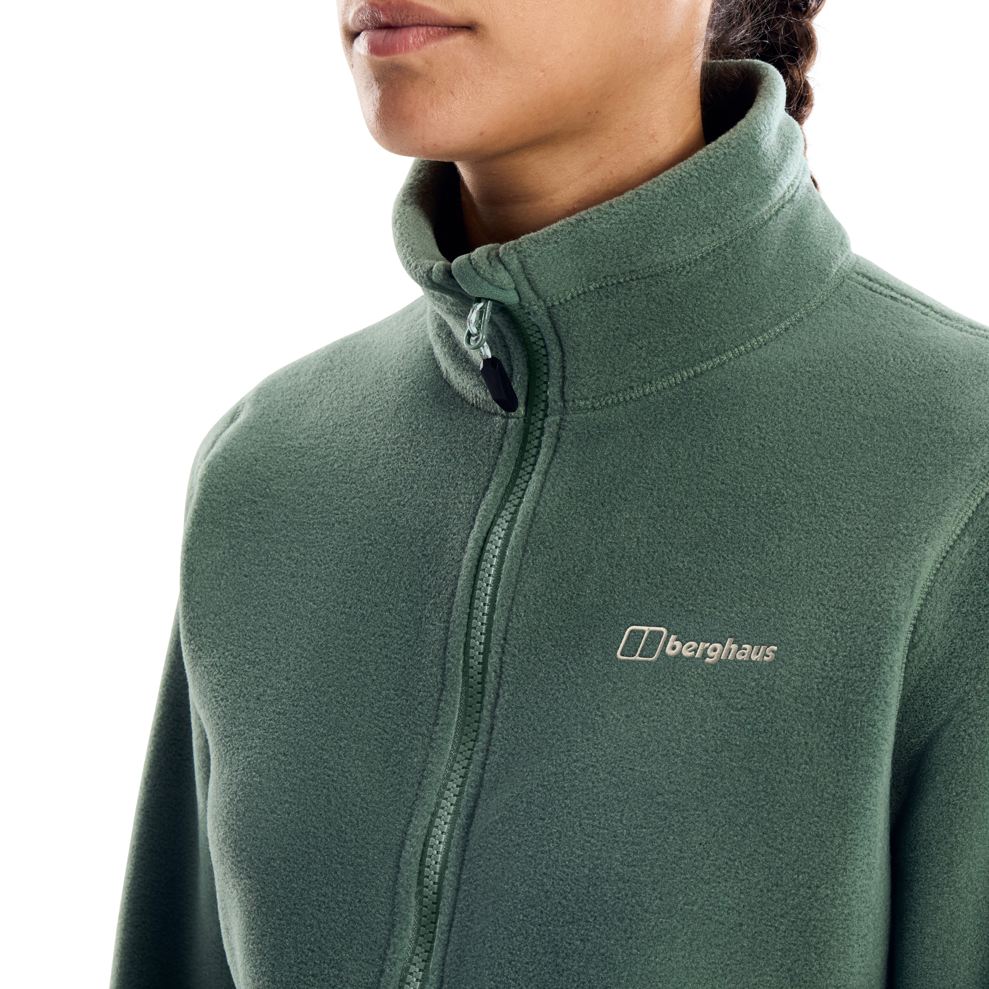 Berghaus Women's Prism Polartec Interactive Full Zip Fleece Jacket Otherside Green 005 22264