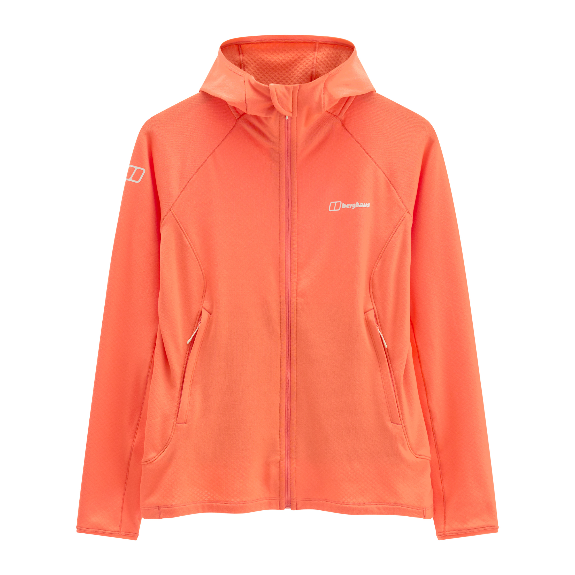Berghaus Women's Staindrop Hike Hooded Full Zip Fleece (Sunburst)