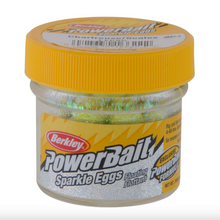 Load image into Gallery viewer, Berkley Powerbait Sparkle Eggs Floating Magnum (Chartreuse with Scales)
