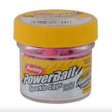 Load image into Gallery viewer, Berkley Powerbait Sparkle Eggs Floating Magnum (Pink with Scales)