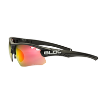 Load image into Gallery viewer, Bloc Eyewear Titan Sunglasses (Red Mirror Lens/Black Frame)