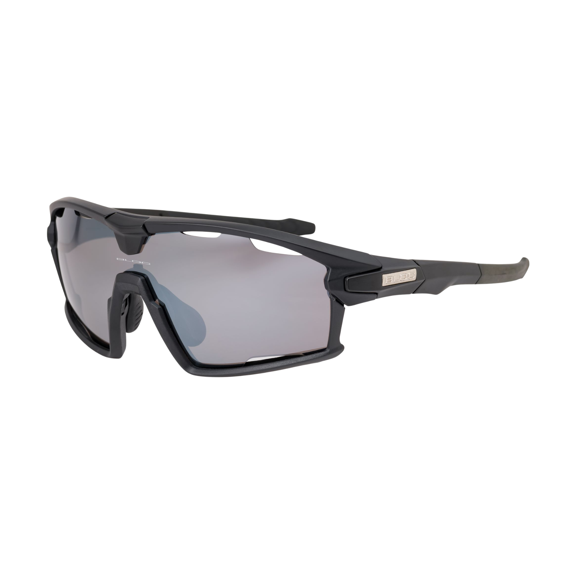 Bloc Forty Sunglasses Grey Lens Matt Black Frame X860