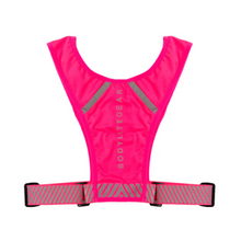 Load image into Gallery viewer, Bodylite Gear Unisex Reflective Phone Holder Vest (Neon Pink)