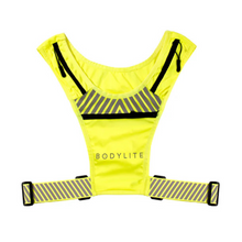 Load image into Gallery viewer, Bodylite Gear Unisex Reflective Phone Holder Vest (Neon Yellow)