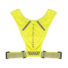 Load image into Gallery viewer, Bodylite Gear Unisex Reflective Phone Holder Vest (Neon Yellow)