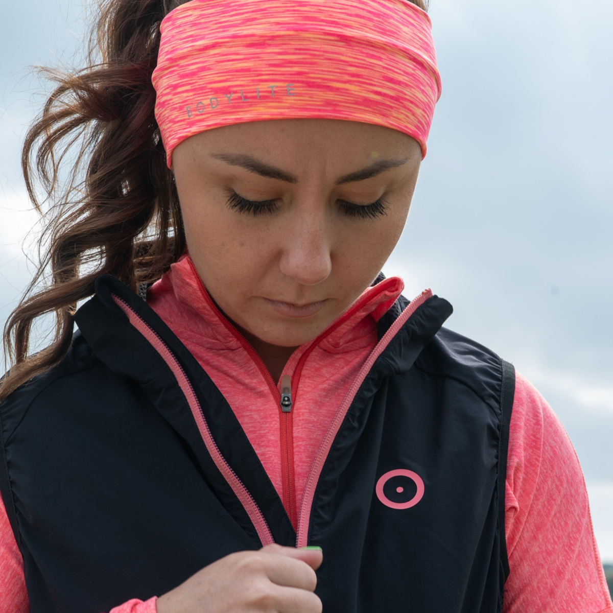 Bodylite Gear Unisex Summer Running Headband (Coral)