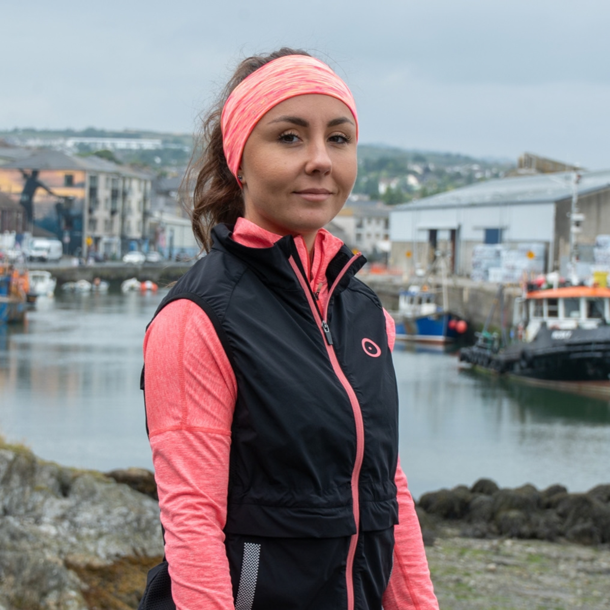 Bodylite Gear Unisex Summer Running Headband (Coral)