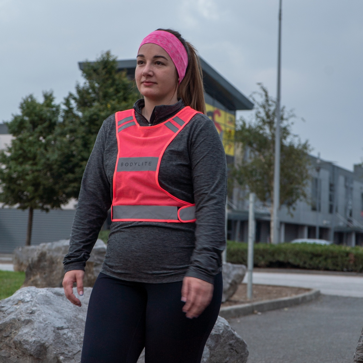 Bodylite Gear Unisex Summer Running Headband (Pink)