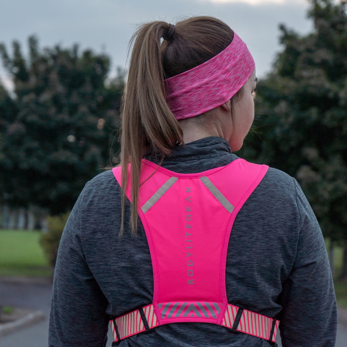 Bodylite Gear Unisex Summer Running Headband (Pink)