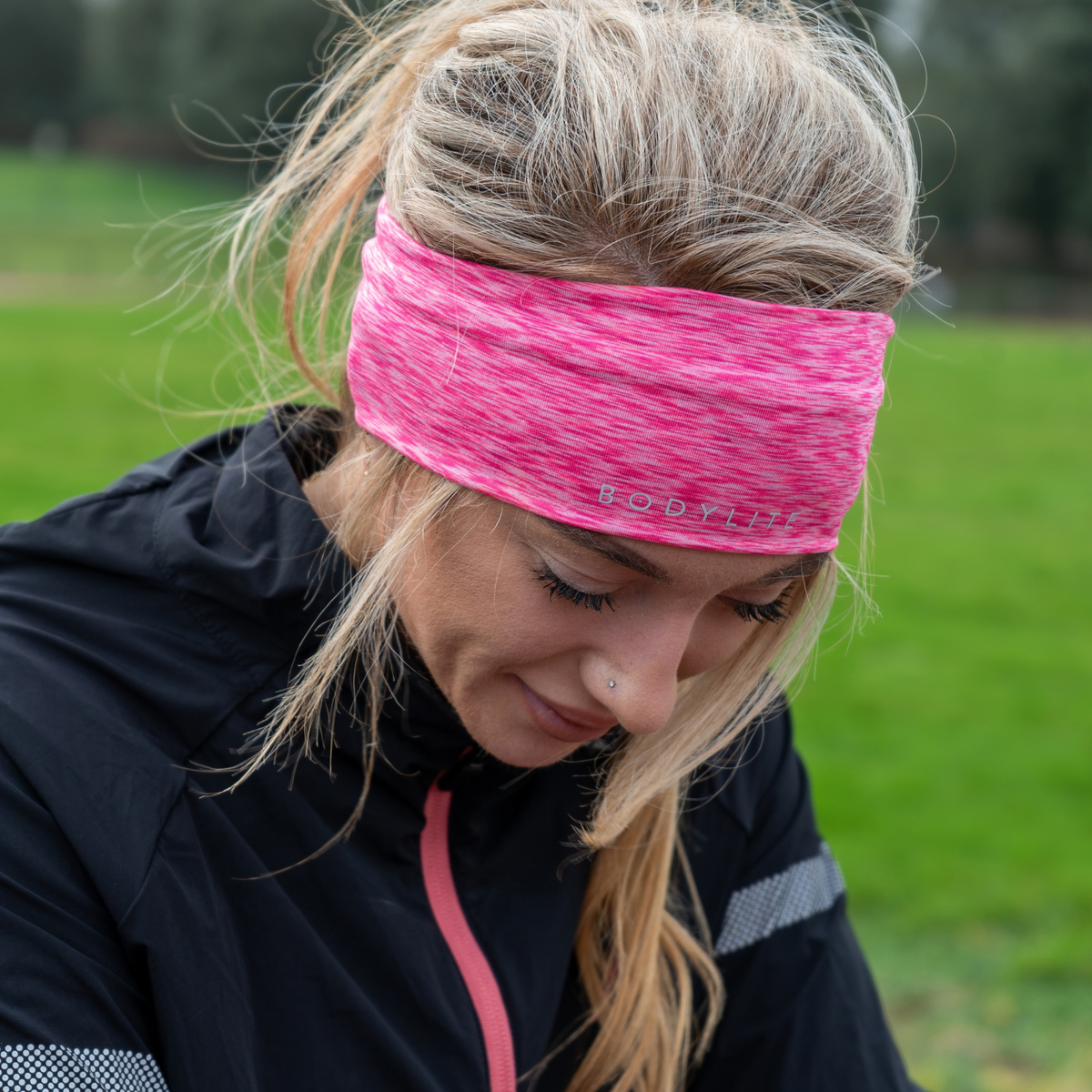 Bodylite Gear Unisex Summer Running Headband (Pink)