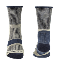 Load image into Gallery viewer, Bridgedale Hike Lightweight Cotton Comfort Boot Length Socks (Indigo)