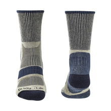 Load image into Gallery viewer, Bridgedale Hike Lightweight Cotton Comfort Boot Length Socks (Indigo)
