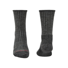 Load image into Gallery viewer, Bridgedale Men's Hike Midweight Merino Comfort Boot Length Socks (Charcoal)