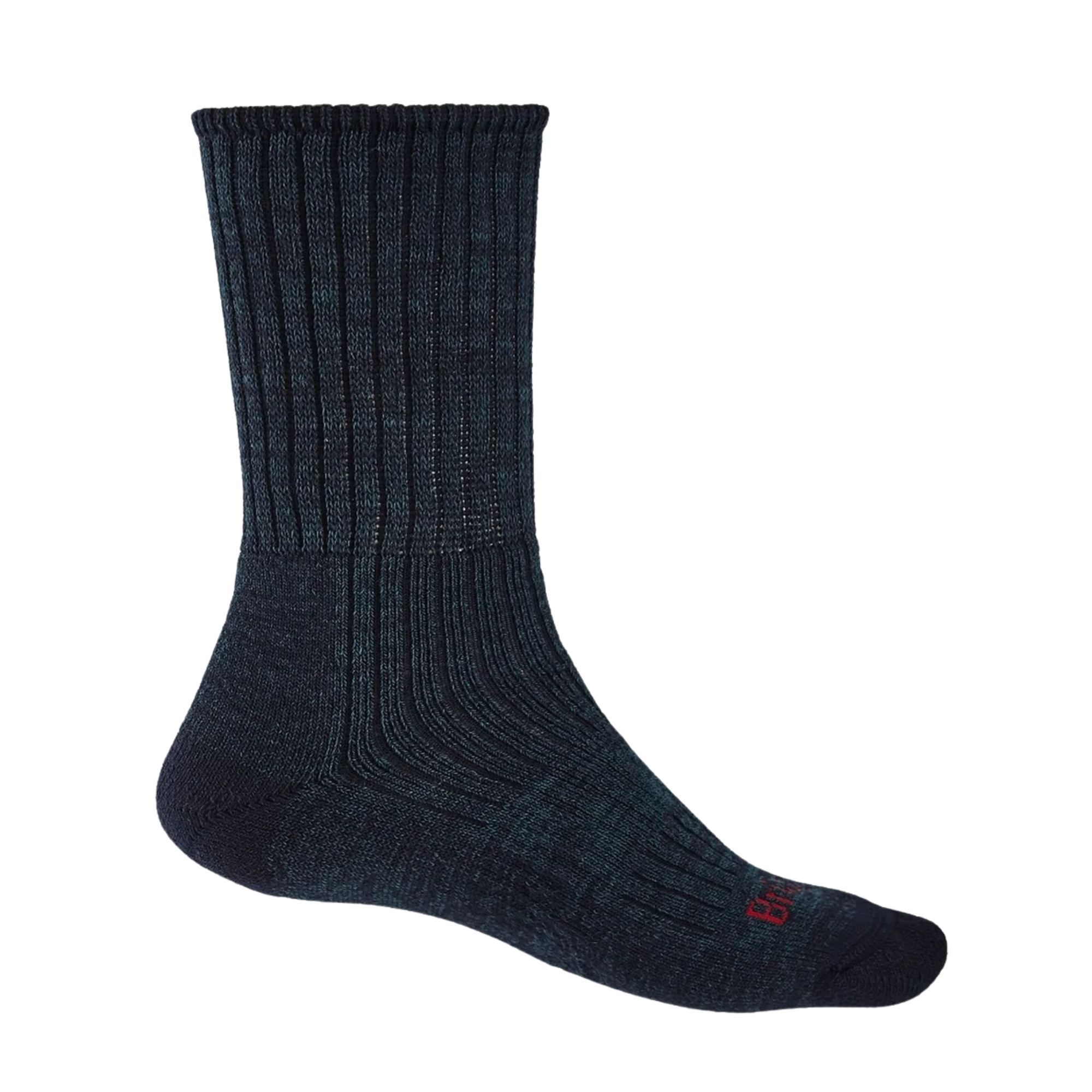 Bridgedale Men's Hike Midweight Merino Comfort Boot Length Socks (Navy)