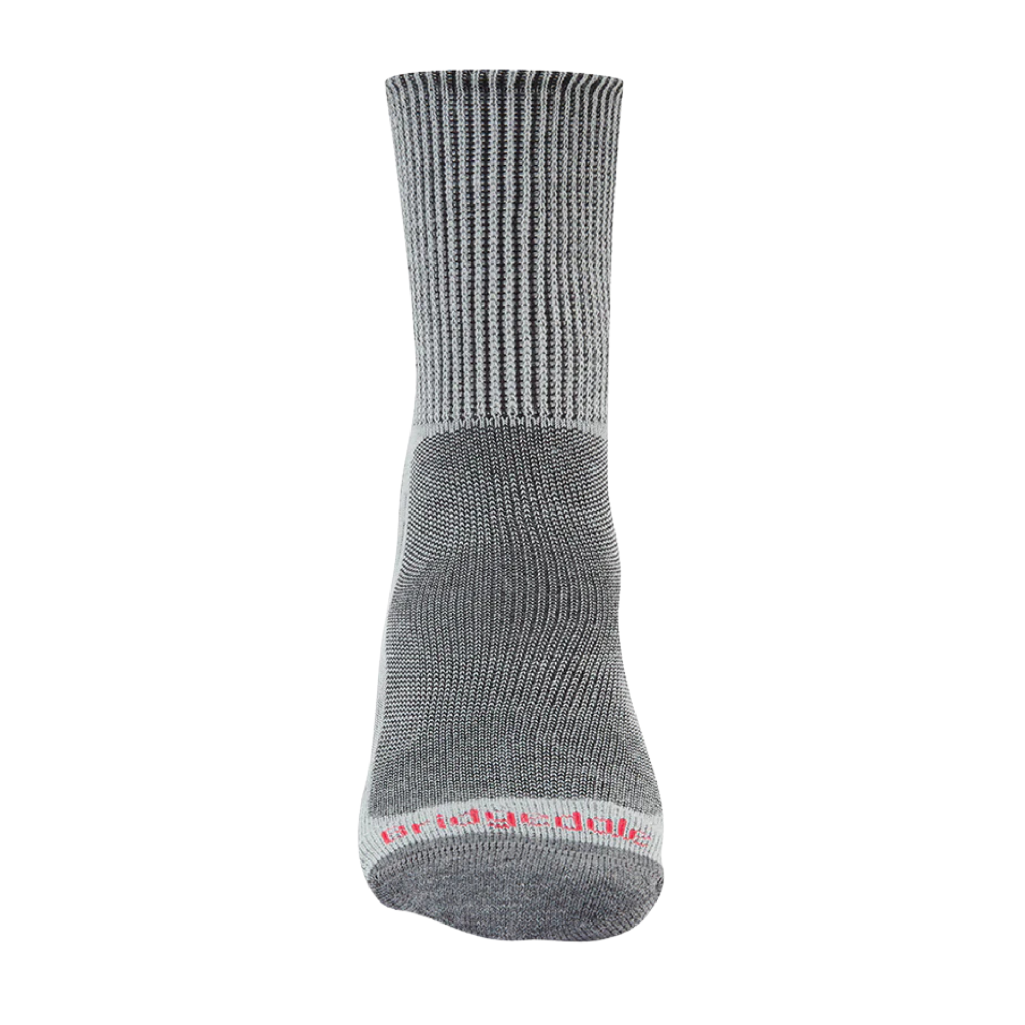 Bridgedale Men's Lightweight Merino Comfort Fit Boot Length Hike Socks (Silver)