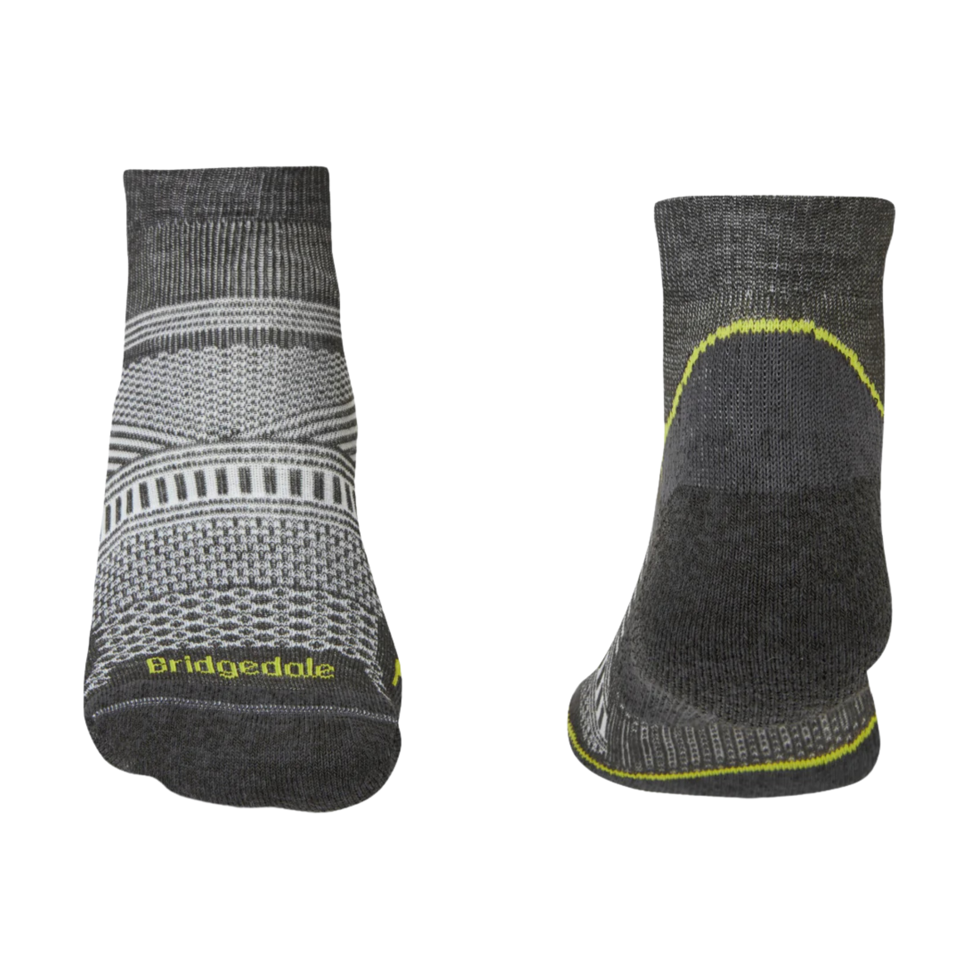 Bridgedale Men's Ultralight T2 Coolmax Performance Hike Low Socks (Graphite)