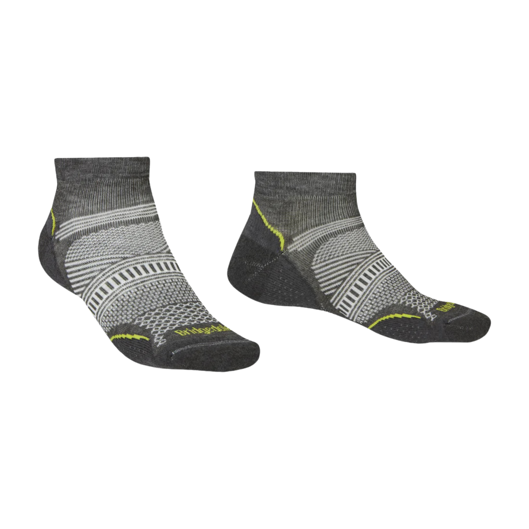Bridgedale Men's Ultralight T2 Coolmax Performance Hike Low Socks (Graphite)