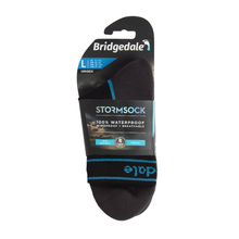 Load image into Gallery viewer, Bridgedale Unisex Waterproof Midweight Merino Blend Ankle Length Storm Socks (Black)
