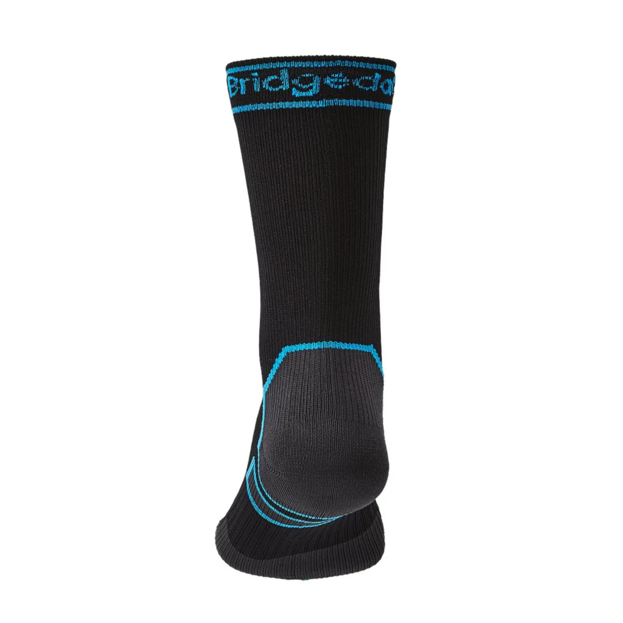 Bridgedale Unisex Waterproof Midweight Merino Blend Boot Length Storm Socks (Black)
