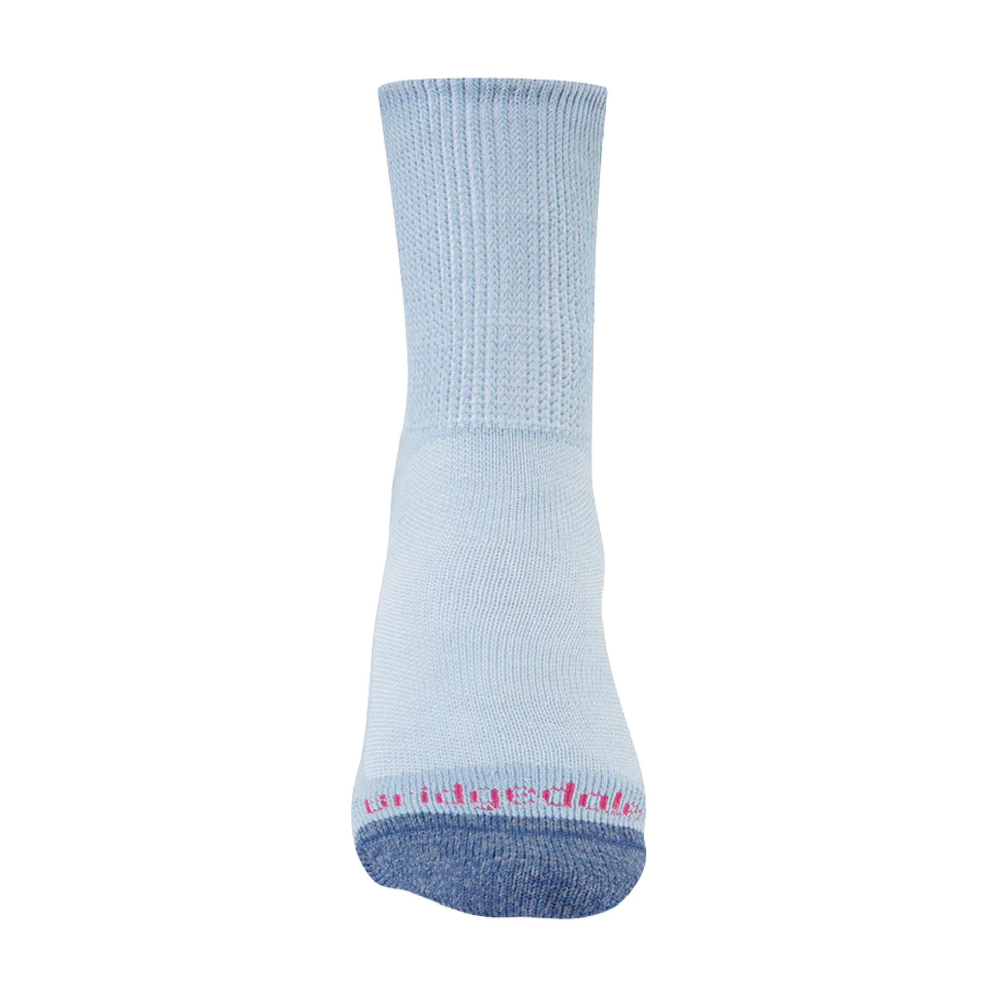 Bridgedale Women's Lightweight Merino Comfort Fit Boot Length Hike Socks (Powder Blue)