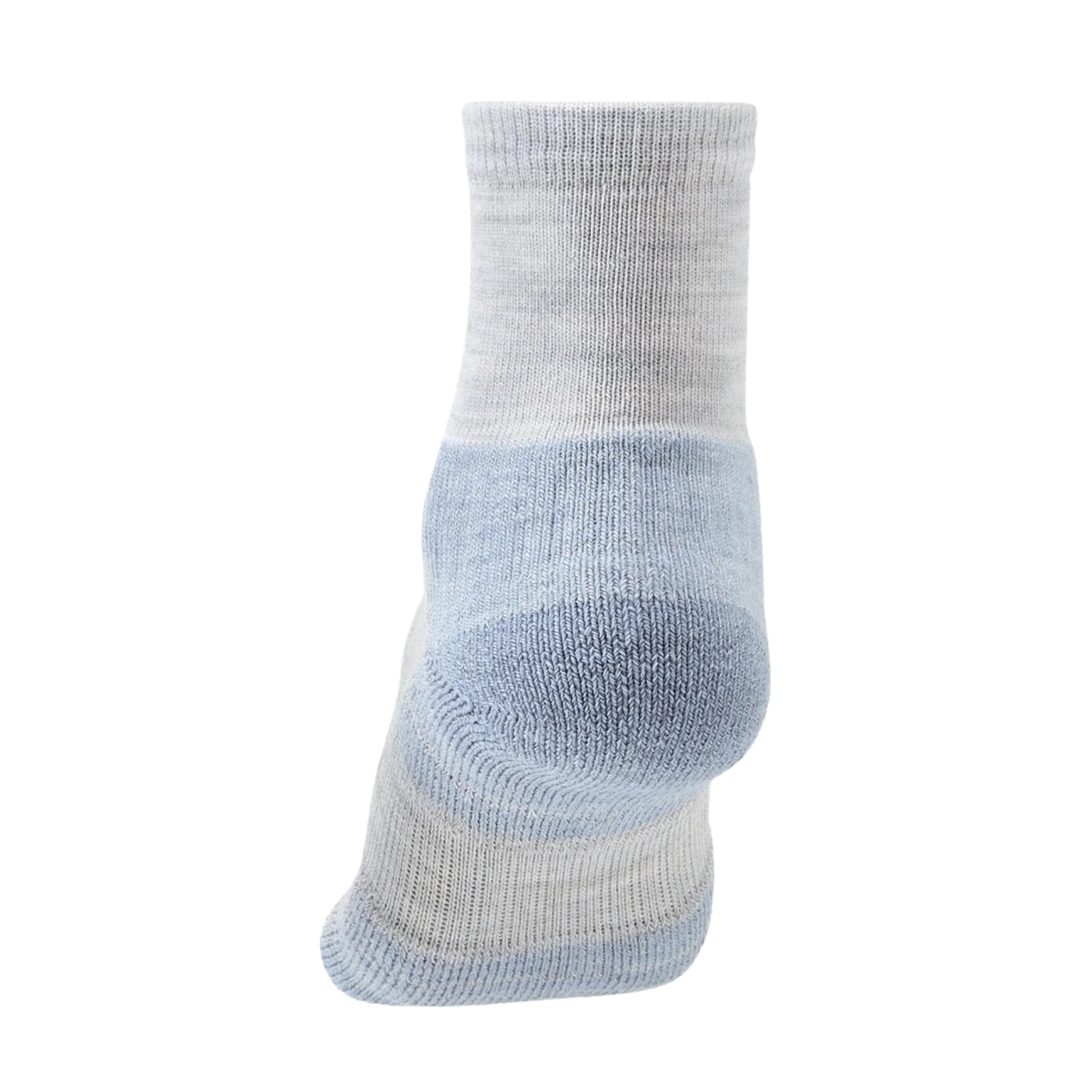 Bridgedale Women's Lightweight Merino Performance 3/4 Crew Length Hike Socks (Grey/Smoky Blue)