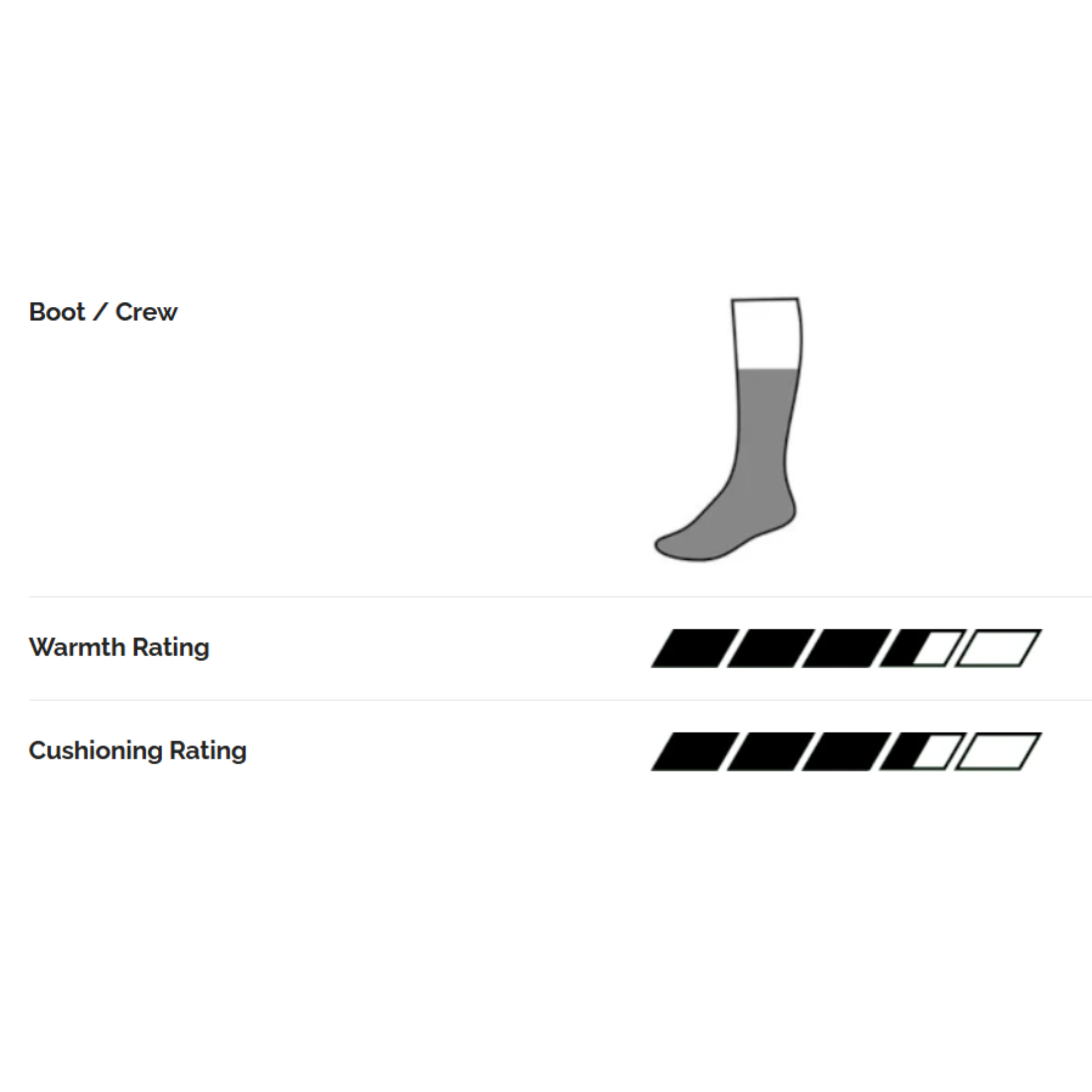 Bridgedale Women's Midweight Merino Comfort Fit Boot Length Hike Socks (Natural)