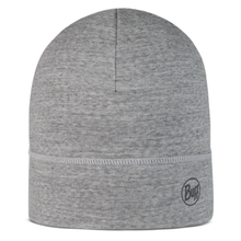 Load image into Gallery viewer, Buff Merino Lightweight Beanie Hat (Solid Light Grey)