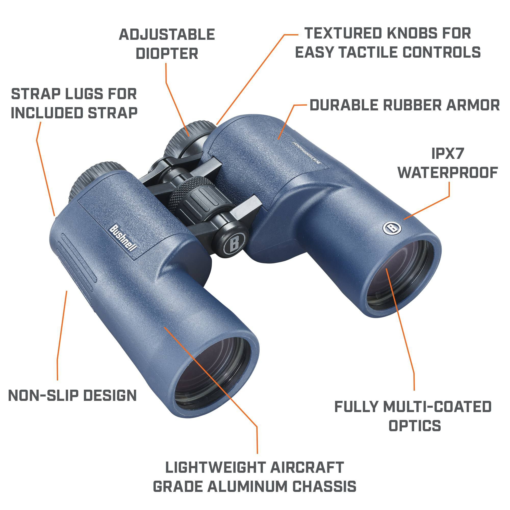 Bushnell H2O Waterproof Binoculars (7x50)