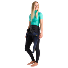Load image into Gallery viewer, C-Skins Women's NuWave Rash X UPF50+ Short Sleeve Rash Vest (Aqua/Lilac)