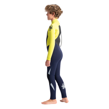 Load image into Gallery viewer, C-Skins Junior Unisex Legend 5/4/3mm GBS Steamer Wetsuit (Slate/Green/Silver)