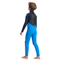 Load image into Gallery viewer, C-Skins Junior Unisex Legend 5/4/3mm GBS Steamer Wetsuit (Cyan/Slate/Multi)