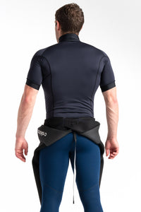 C-Skins Men's HDi Thermal Short Sleeve Rash Vest (Black)