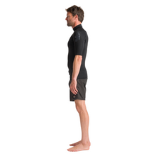 Load image into Gallery viewer, C-Skins Men's NuWave Rash X Short Sleeve Rash Vest (Black)