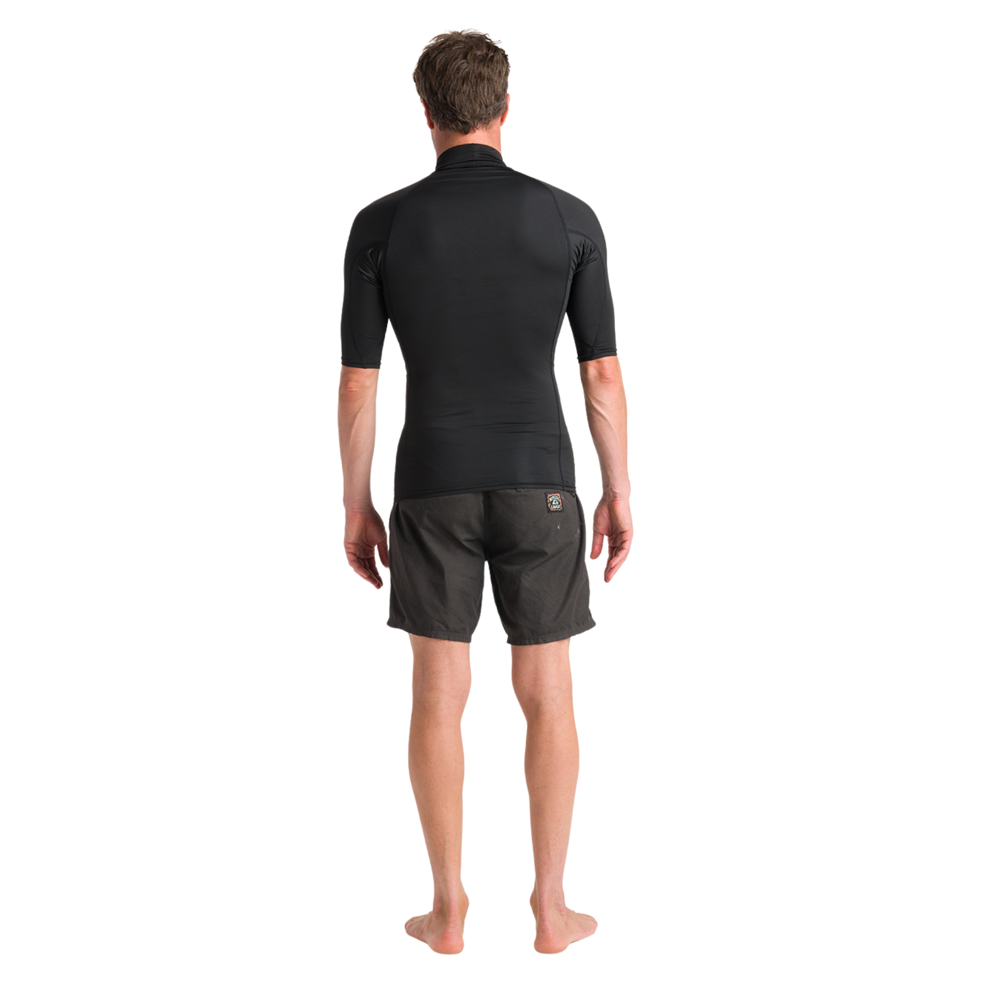 C-Skins Men's NuWave Rash X Short Sleeve Rash Vest (Black)