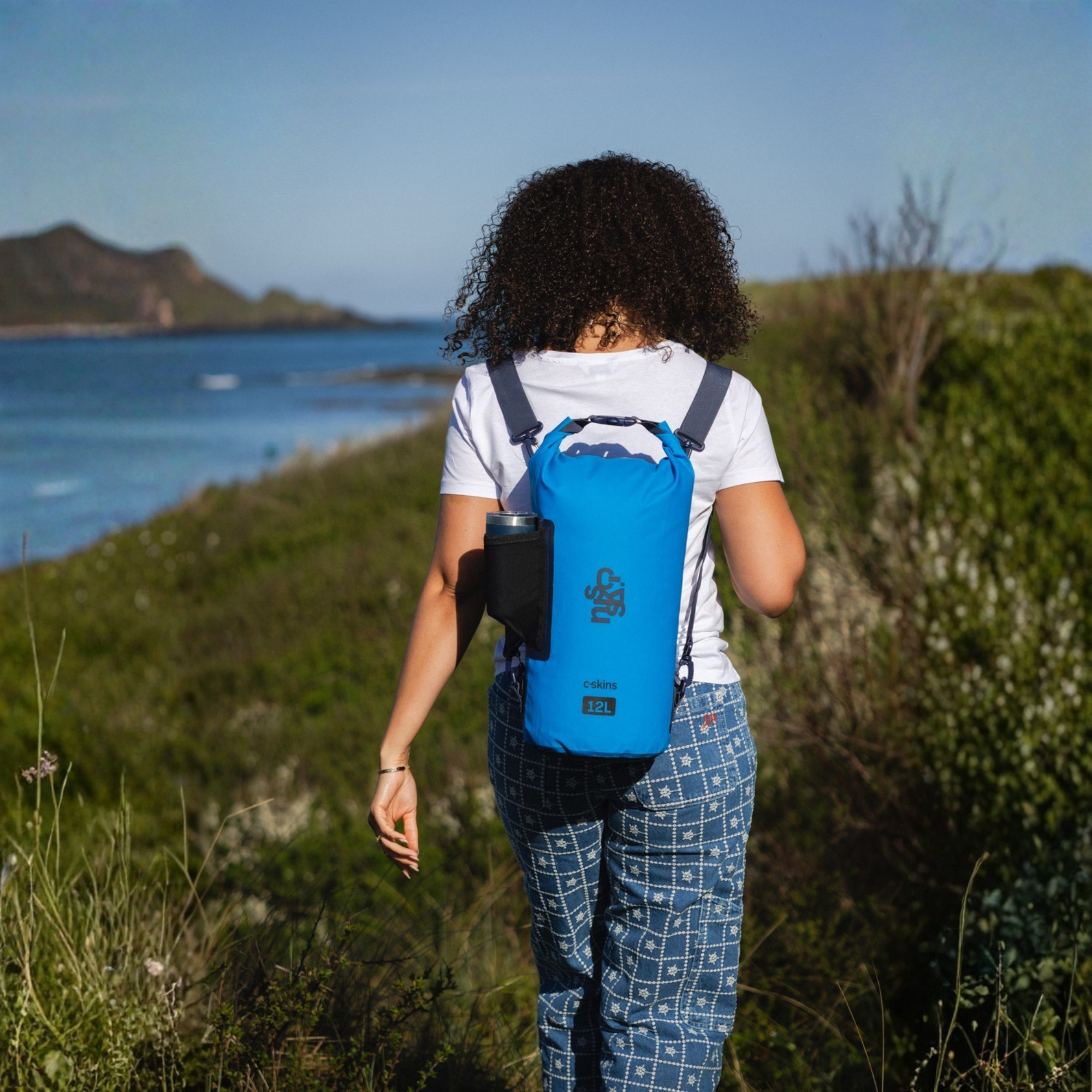 C-Skins Session 12L Dry Bag (Hawaiian Blue)
