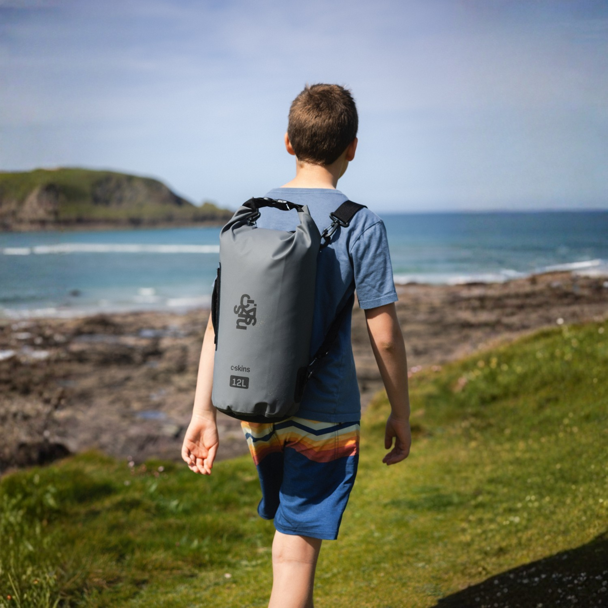 C-Skins Session 12L Dry Bag (Storm Grey)