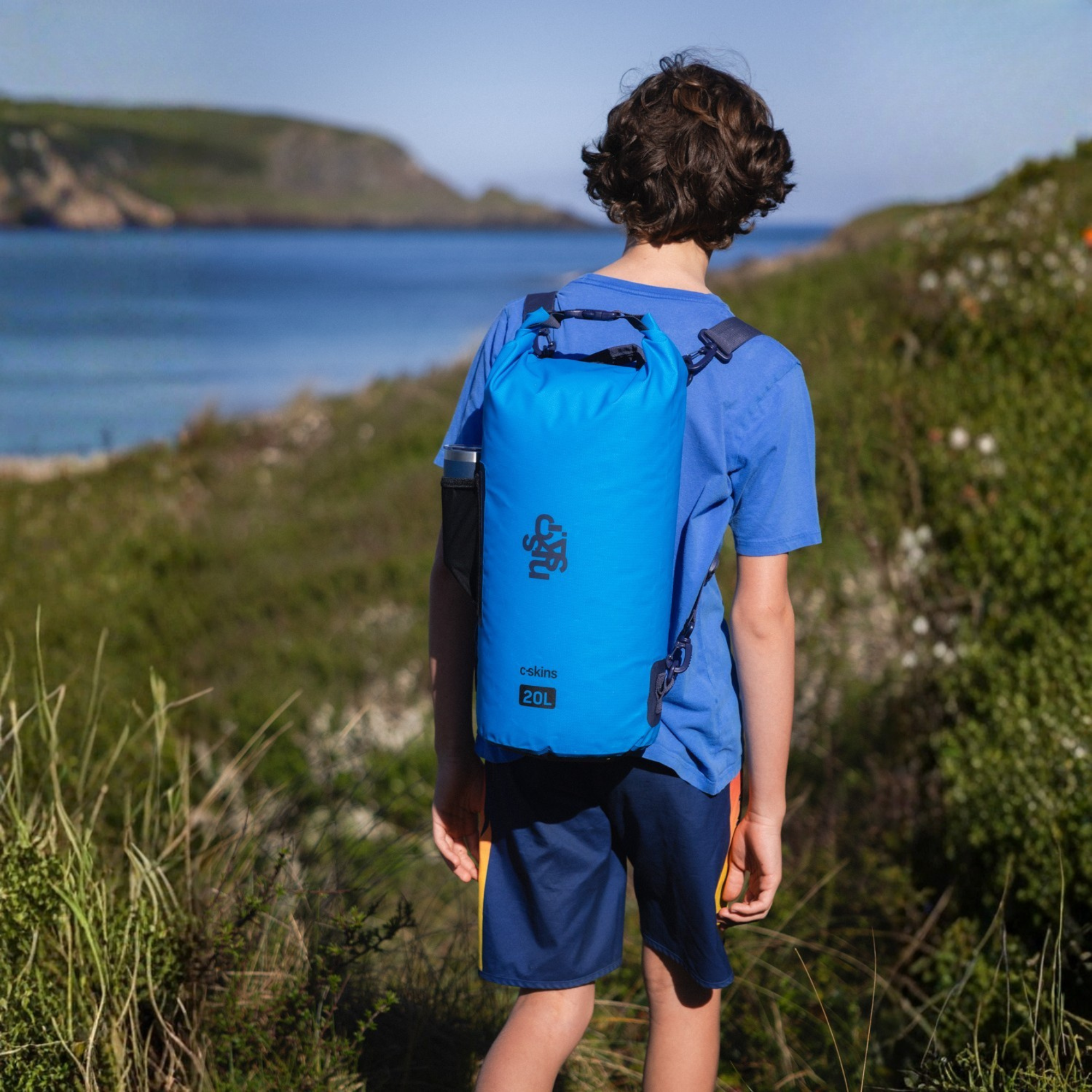 C-Skins Session 20L Dry Bag (Hawaiian Blue)