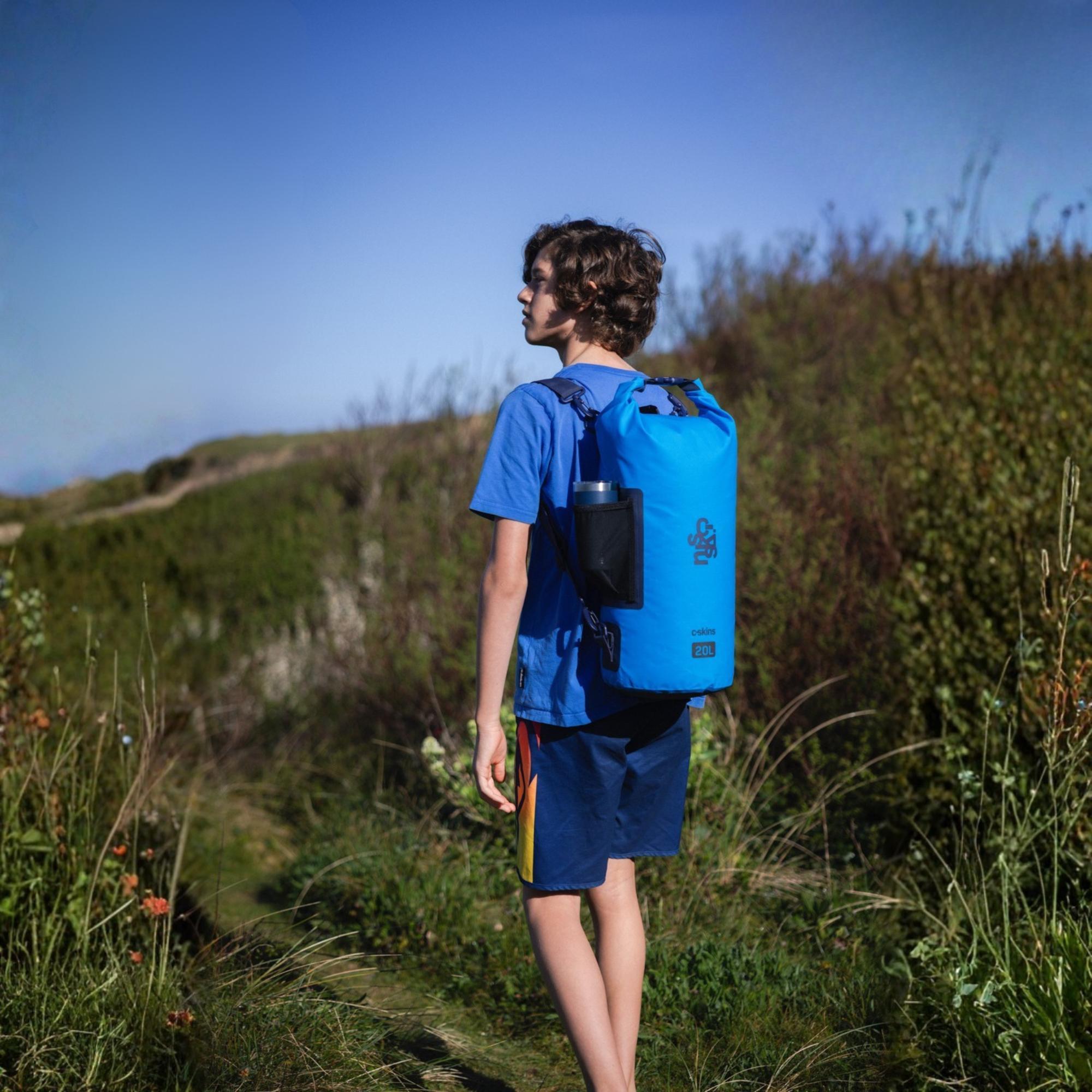 C-Skins Session 20L Dry Bag (Hawaiian Blue)