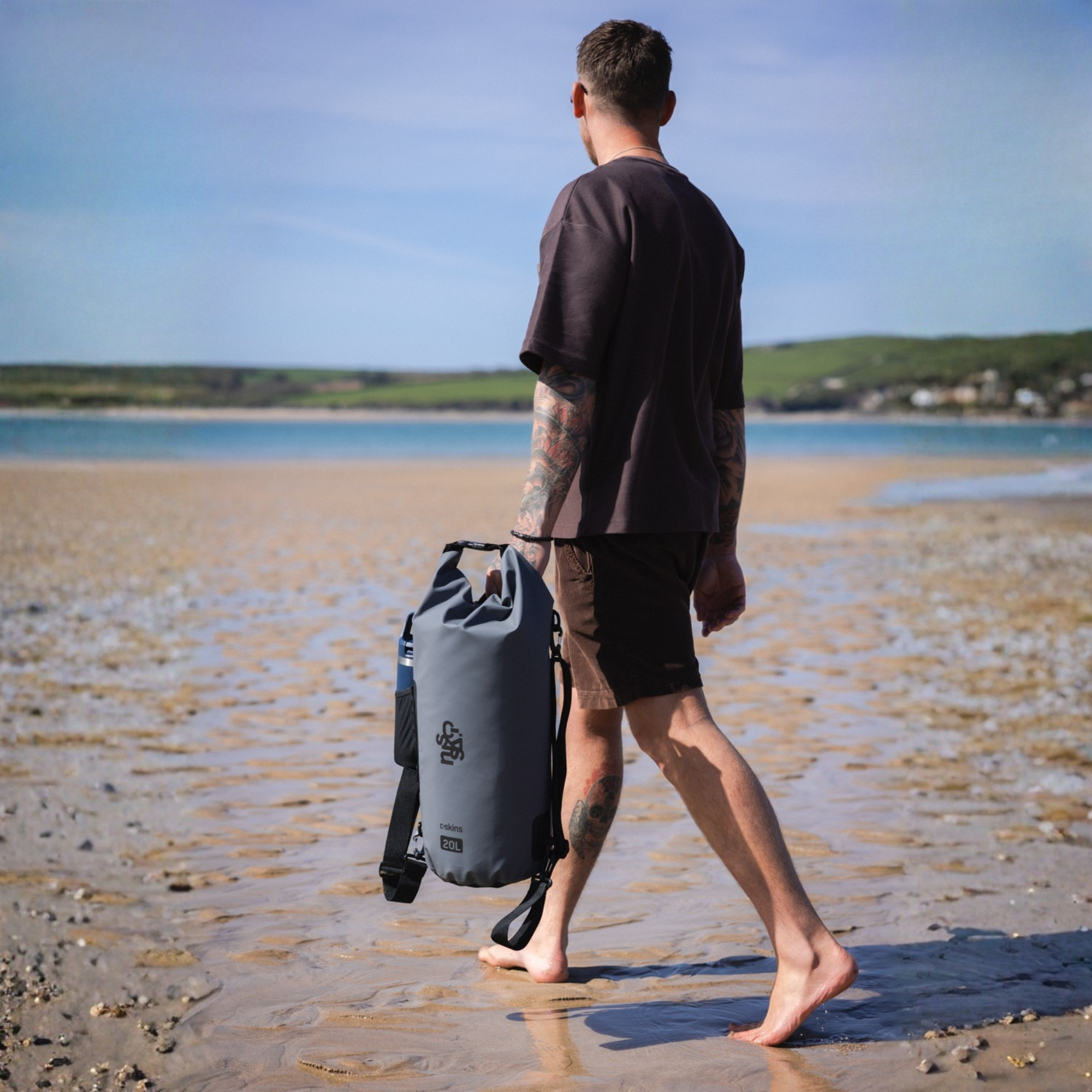 C-Skins Session 20L Dry Bag (Storm Grey)