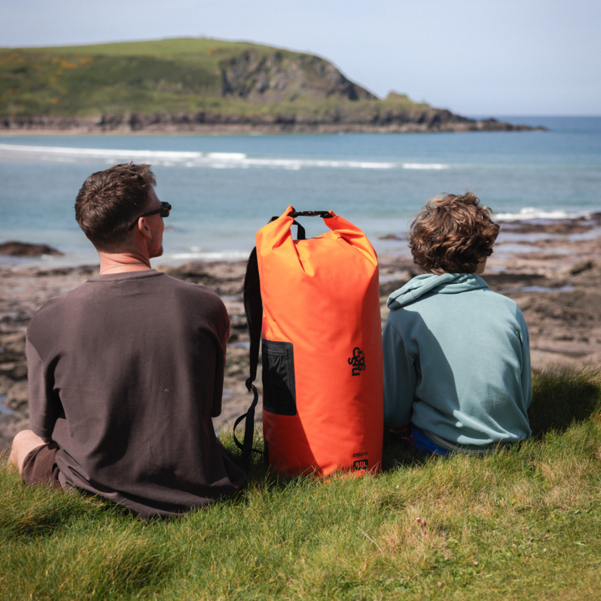C-Skins Session 40L Dry Bag (Flame Orange)