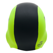 Load image into Gallery viewer, C-Skins Unisex Swim Research Thermal Swim/Watersports GBS Neoprene Cap (Black/Flo Yellow)(3mm)