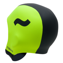 Load image into Gallery viewer, C-Skins Unisex Swim Research Thermal Swim/Watersports GBS Neoprene Cap (Black/Flo Yellow)(3mm)